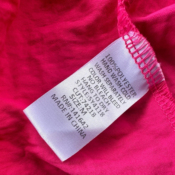 🎉5 for $45🎉 She sky dress size M pink - Picture 8 of 8